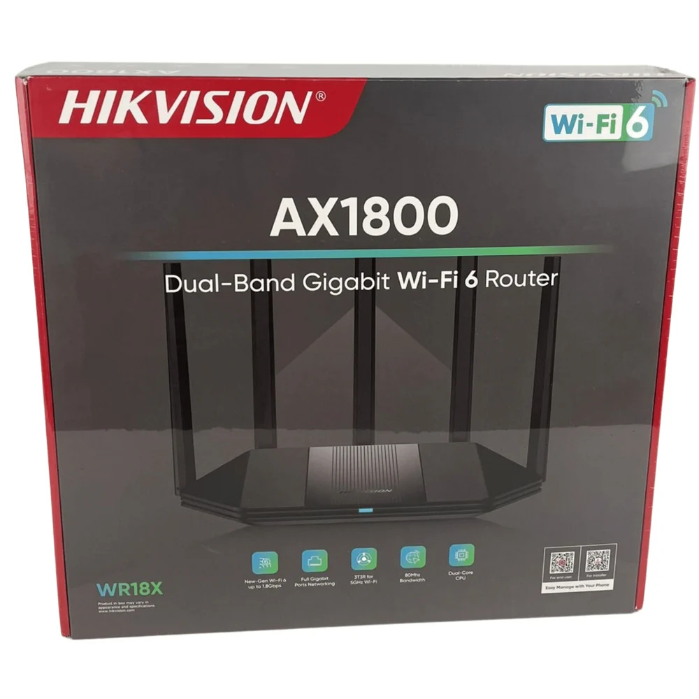 Hikvision DS-3WR18X 1800m Wi-Fi 6 Wireless Router — image 3