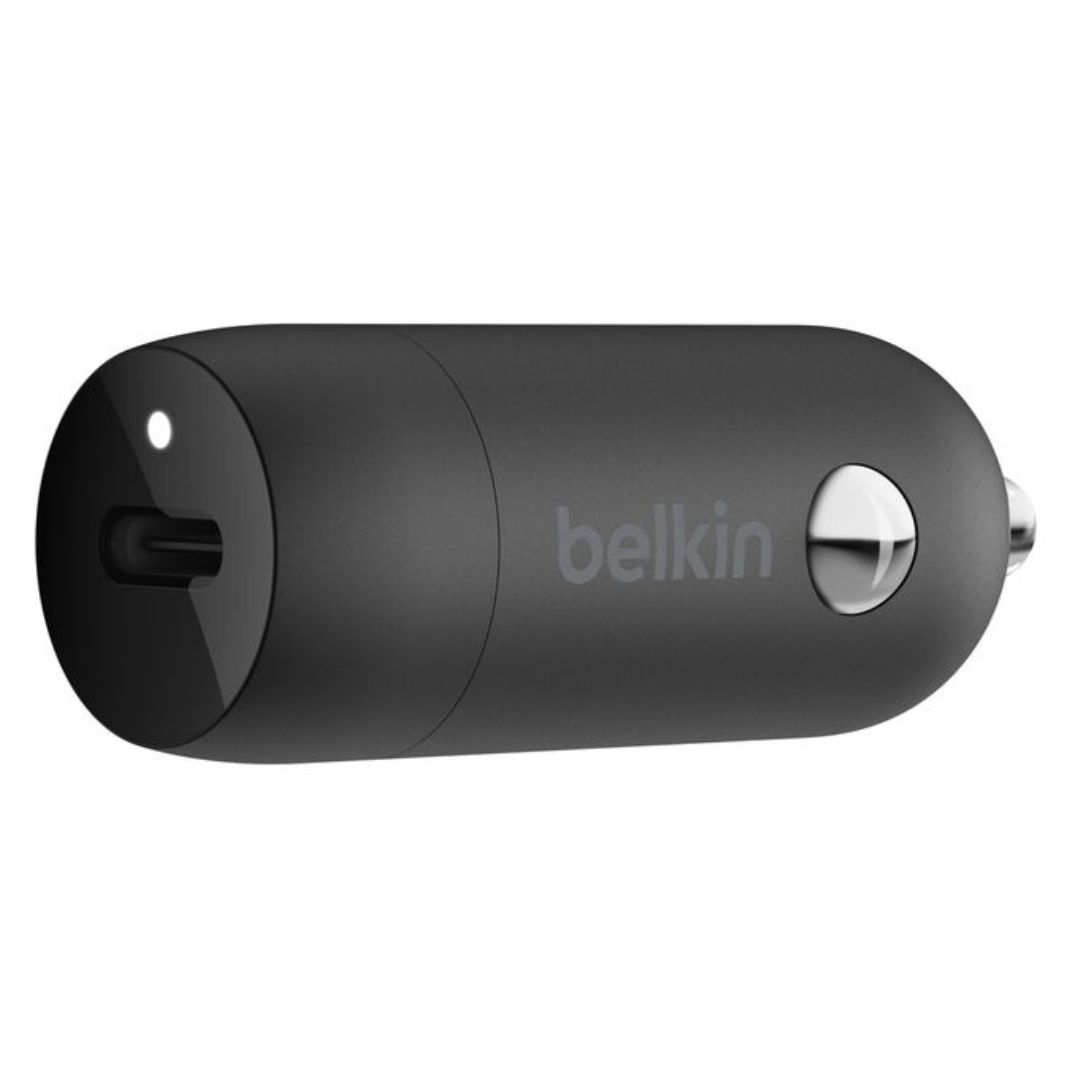 Belkin BoostCharge USB-C PD Car Charger 30W + 1M USB-C to Lightning Cable CCA004bt1MBK-B5 — image 2