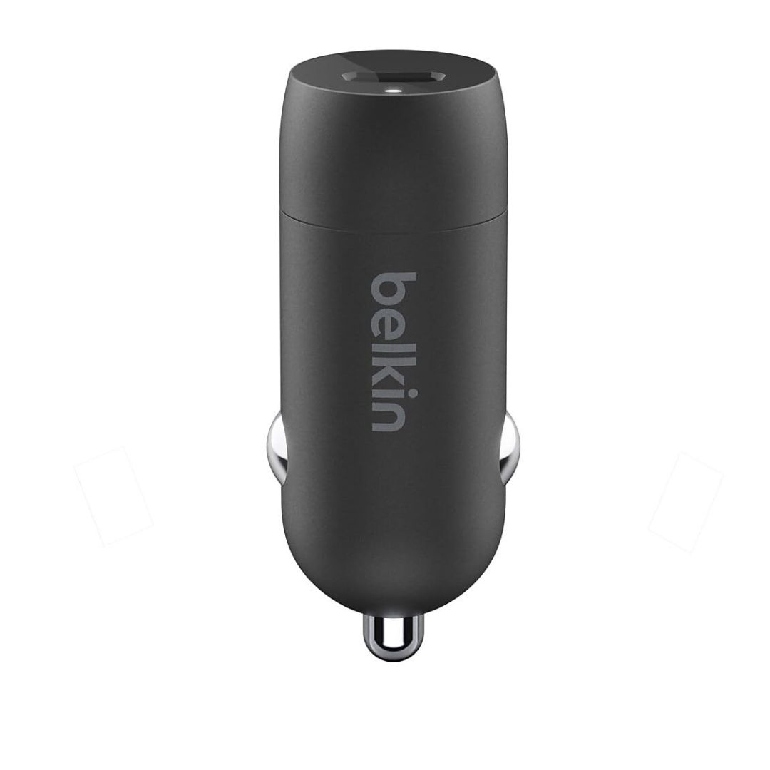 Belkin BoostCharge USB-C PD Car Charger 30W + 1M USB-C to Lightning Cable CCA004bt1MBK-B5 — image 3