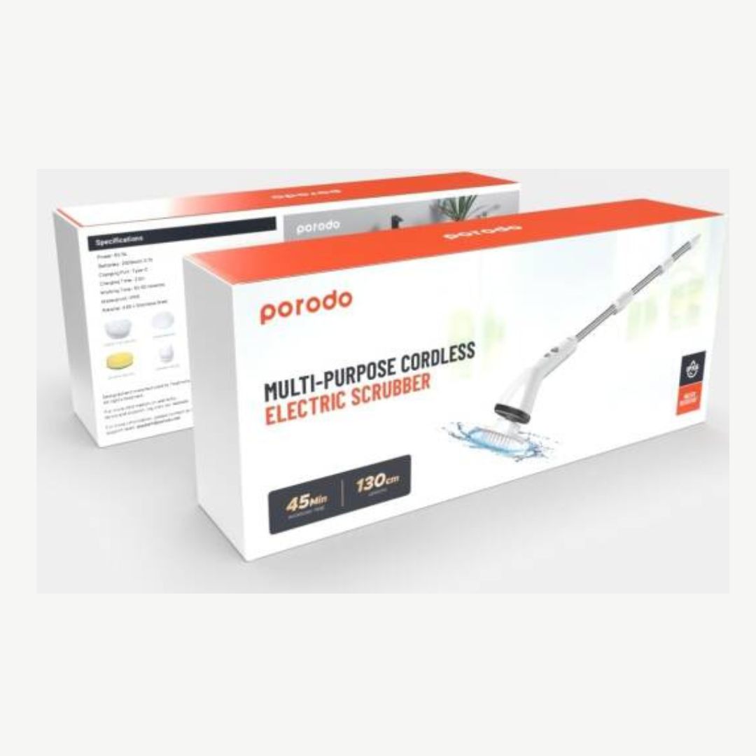 Porodo Multipurpose Cordless Electric Scrubber — image 3