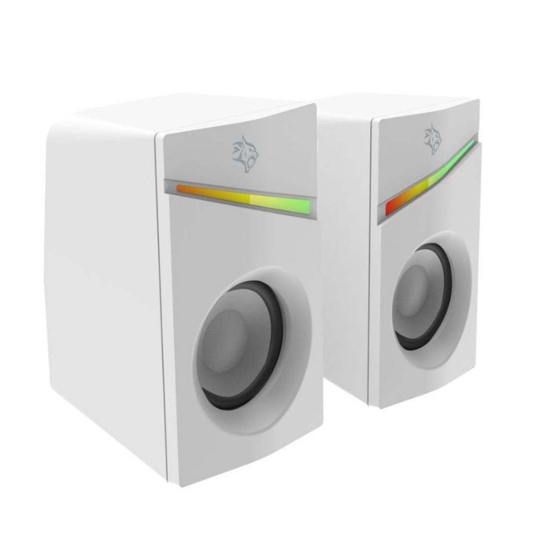 Porodo Stereo Gaming Speakers PDX543 – White — image 2