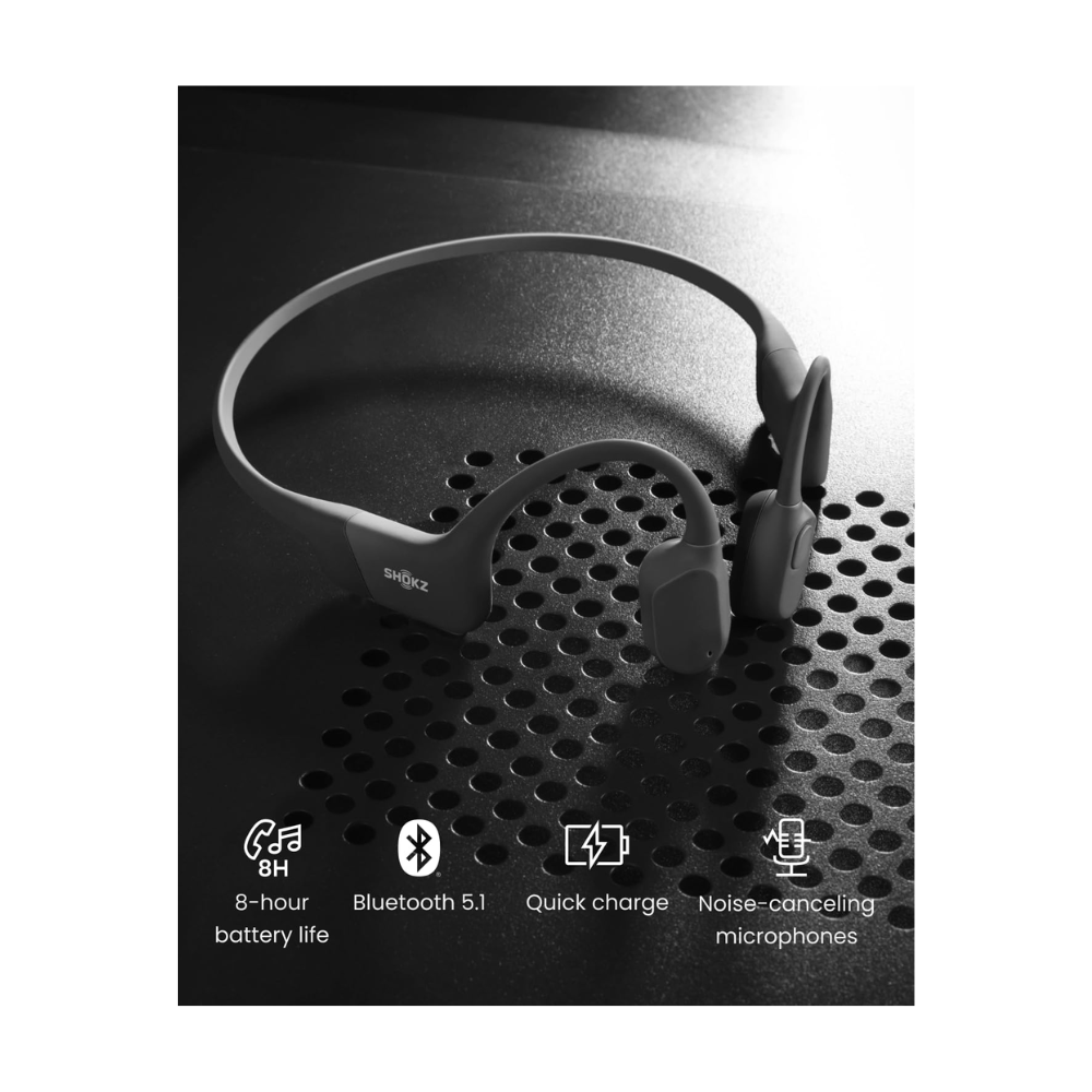 SHOKZ OpenRun SE- Open-Ear Bluetooth Wireless Bone Conduction Sport Headphones — image 3