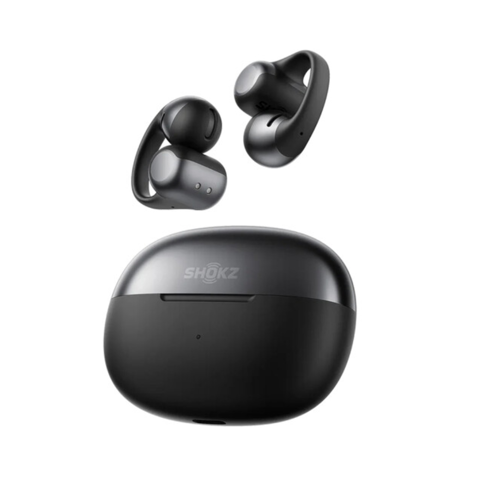 After SHOKZ Open Dots ONE Wireless Open-Ear, Clip-On Earbuds (Black) — image 4