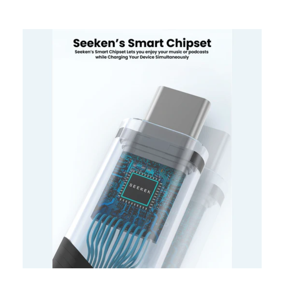 Seeken Type C to C + 3.5MM Audio Jack — image 2