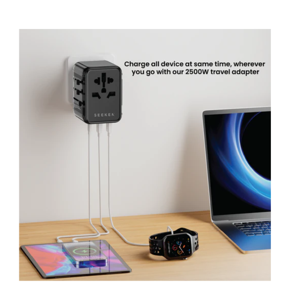 Seeken STA-F1 20W GAN Travel Adapter-Blk — image 2