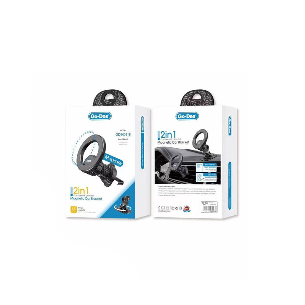 Go Des 2 in 1 Magnetic Car Barket GD-HD318 — image 2