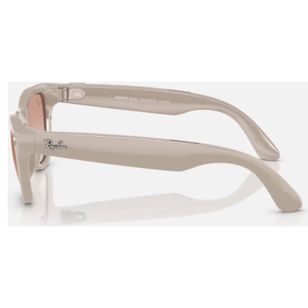 Skyler Shiny Chalky Gray Gradient Cinnamon Pink – 4010 – 52 -C67001352 Smart Glasses — image 4