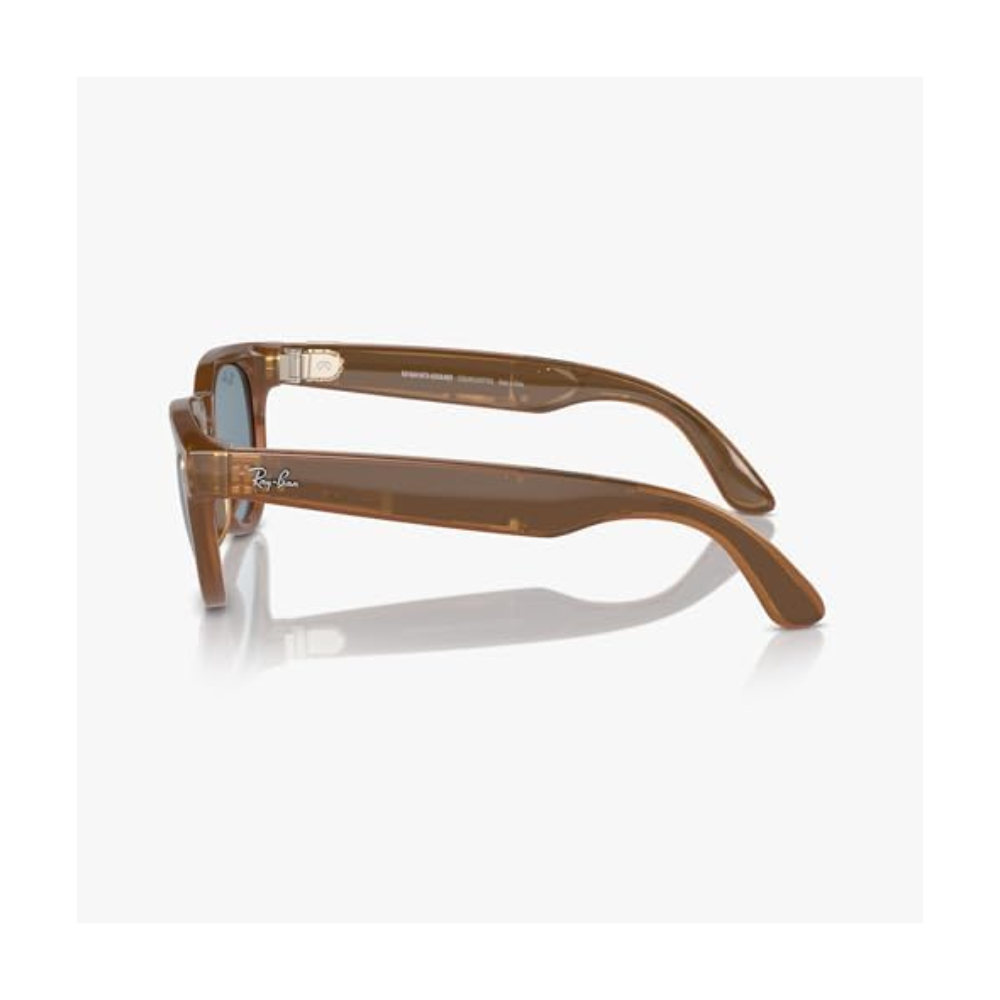 Ray-Ban META HEADLINER SHINY WARM STONE TRANSITIONS SAFFRON YELLOW – 4009 – 50 - C 6705ZX50 SMART GLASSES — image 3