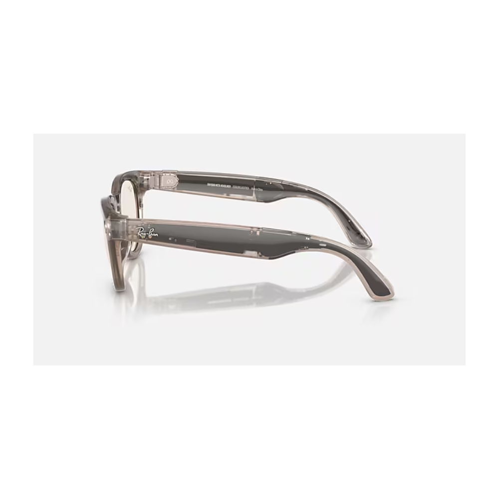 Ray-Ban META HEADLINER SHINY WARM STONE TRANSITIONS DARK GREEN – 4009 – 51 - C 6705M151 SMART GLASSES — image 3
