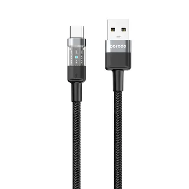 Porodo USB A to USB C Braided Cable 1.2M — image 4