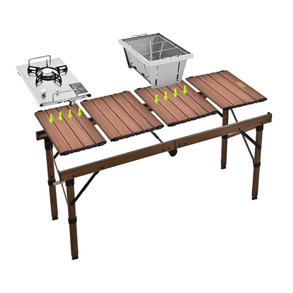 Porodo Lifestyle Grill & Gas Stove Portable Station PD-LFST005 BROWN — image 1