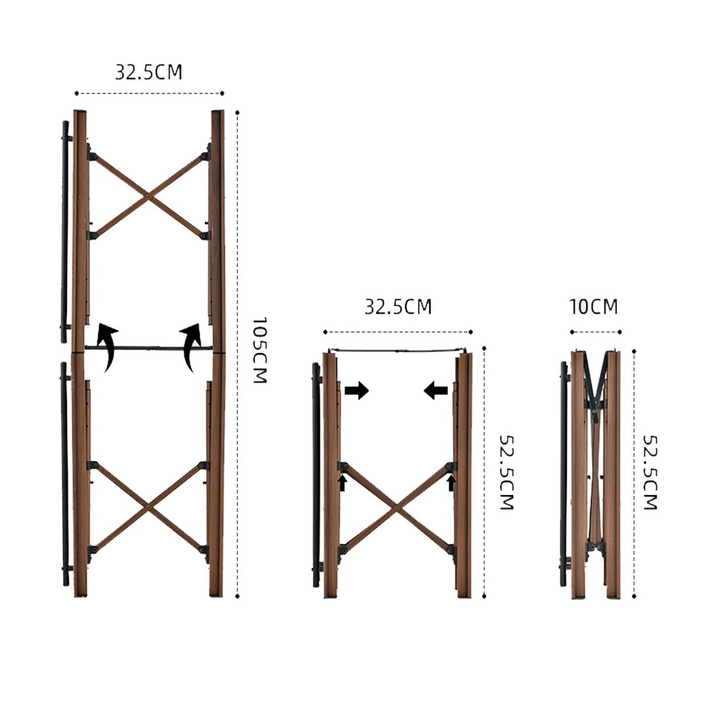 Porodo Lifestyle Grill & Gas Stove Portable Station PD-LFST005 BROWN — image 4