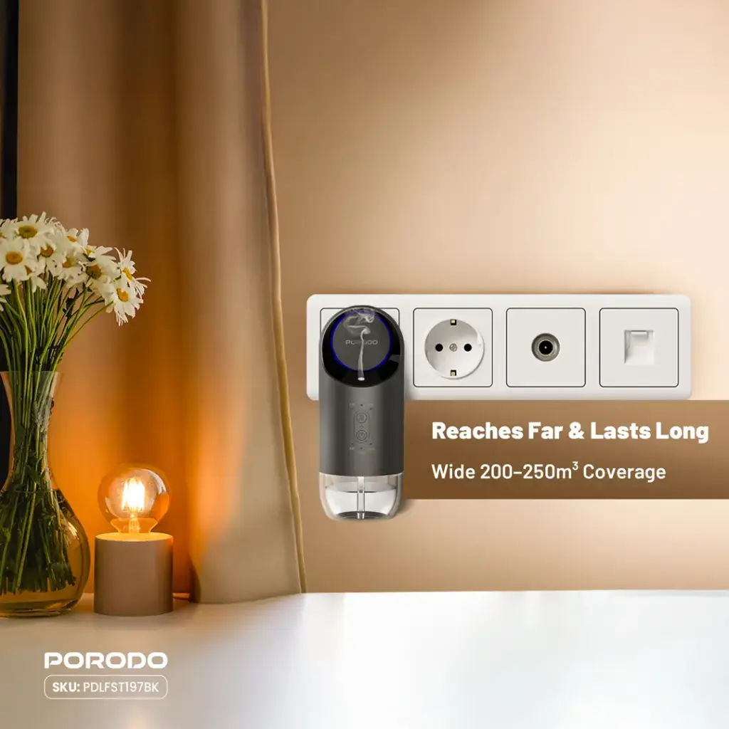 Porodo Lifestyle Wall Plug In Essential Oil Diffuser — image 5