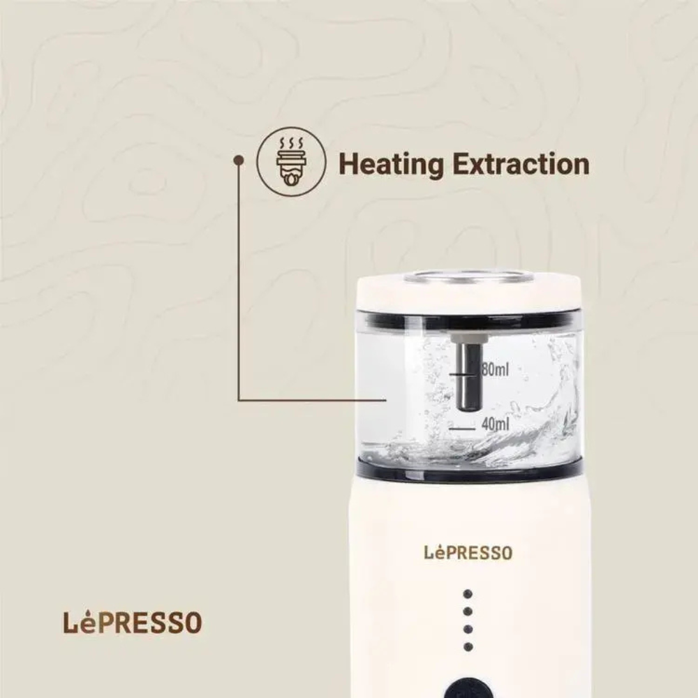 LePresso Portable Espresso Machine LPCFFM0001-WH — image 4