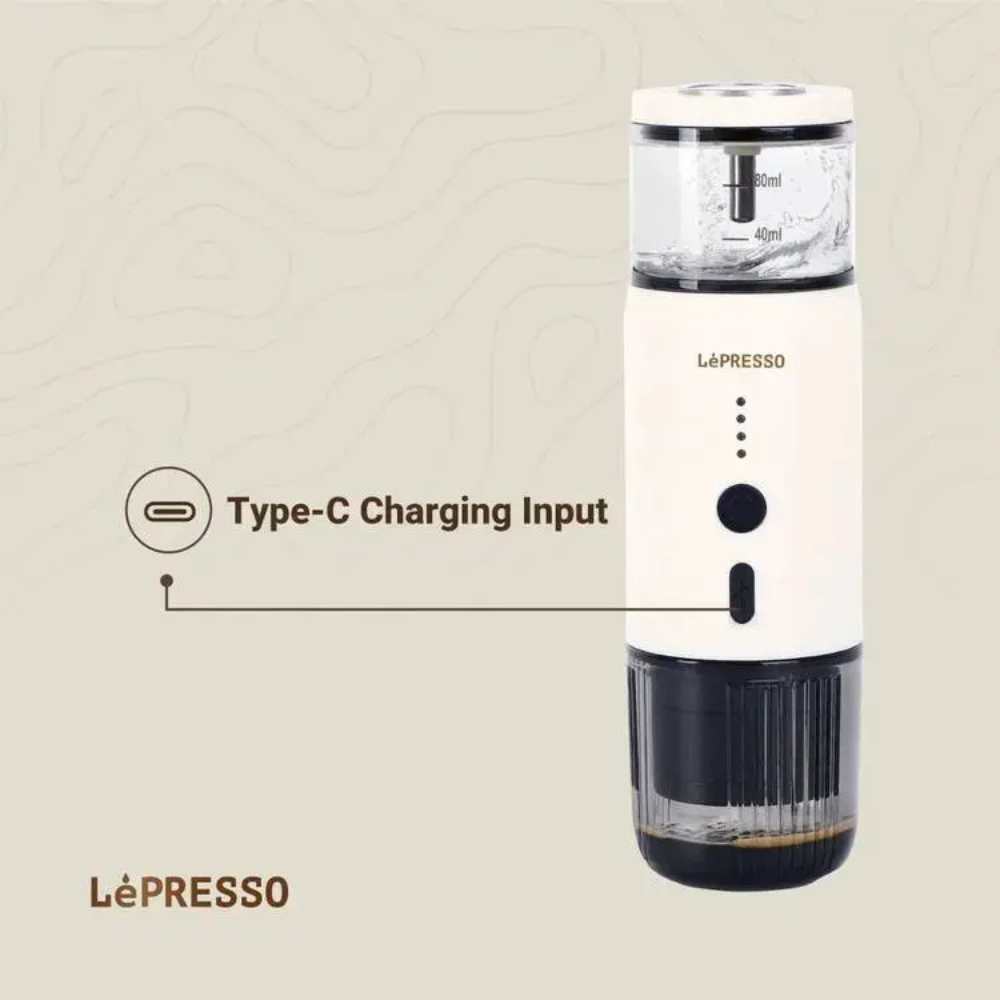 LePresso Portable Espresso Machine LPCFFM0001-WH — image 3