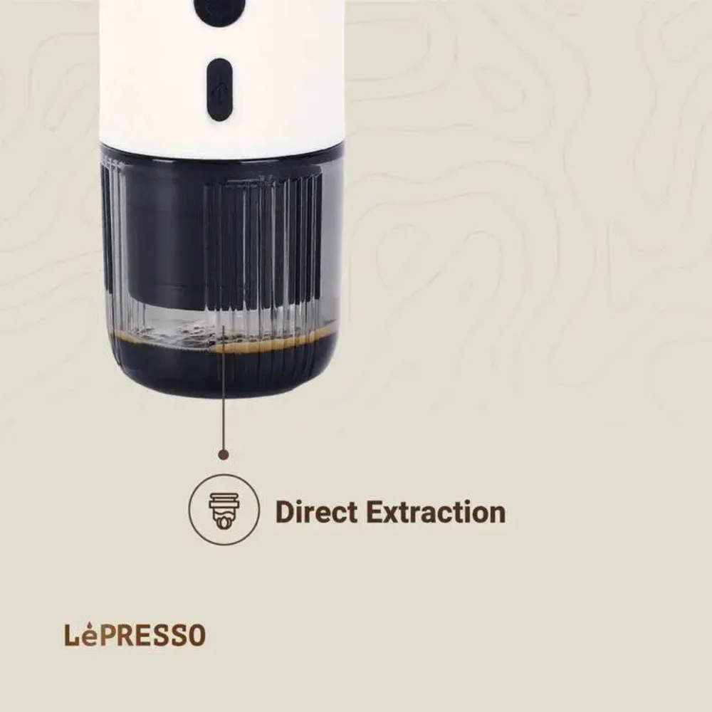 LePresso Portable Espresso Machine LPCFFM0001-WH — image 2