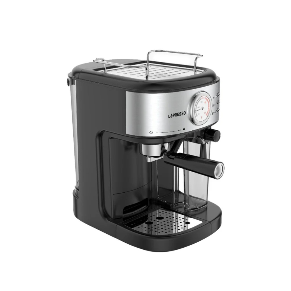 LePresso Barista Espresso Machine Automatic Milk Frother & Flow Meter LP20BCMCFBK — image 1