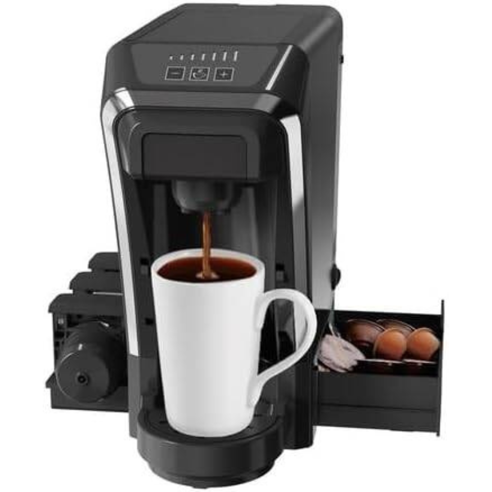 LePresso Multifunctional Coffee Machine With Italian Pump & Flow Meter LPMFCMSBK — image 1