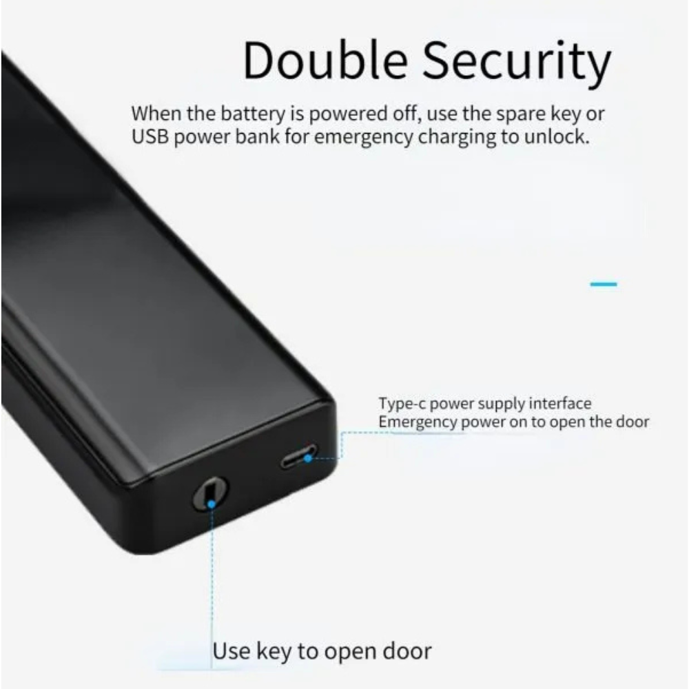 Intelligent Lock GY-HR26 Smart Hanle Lock with Screen Display — image 2