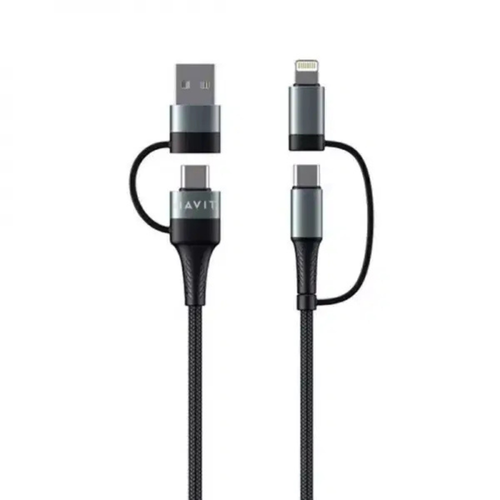Havit 4 in 1 PD 60W 1M Charging Cable — image 1