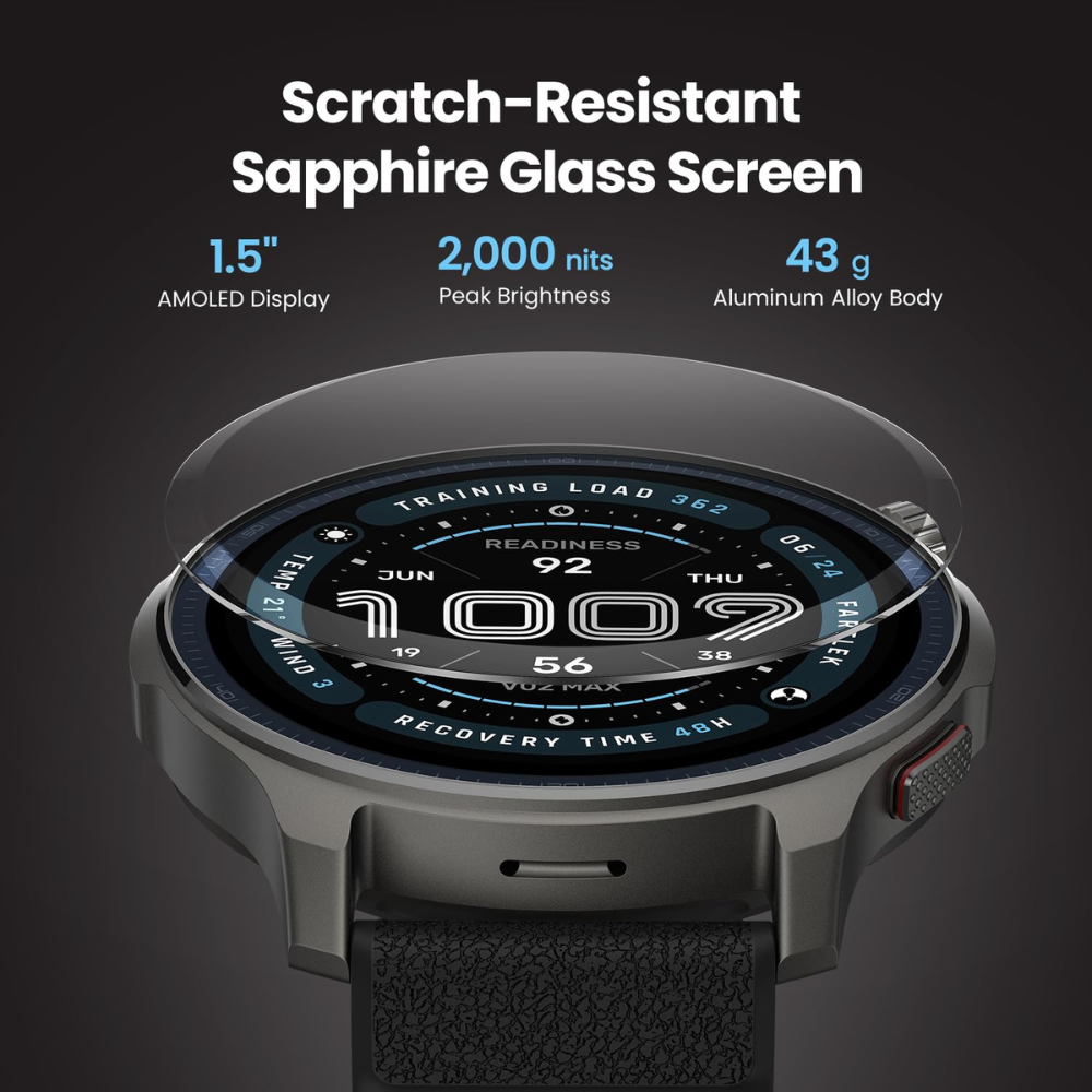 Amazfit Balance 2 Fitness Coach Smart Watch-Blk — image 4