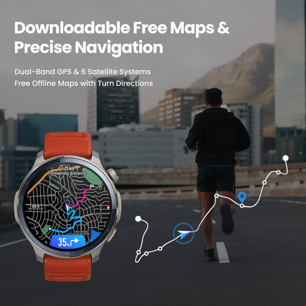 Amazfit Balance 2 Fitness Coach Smart Watch-Blk — image 3