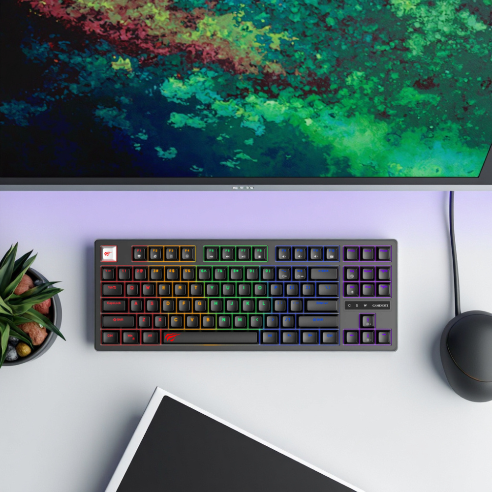Havit KB892L Caklit 87 Keys Mechanical Gaming Keyboard — image 4