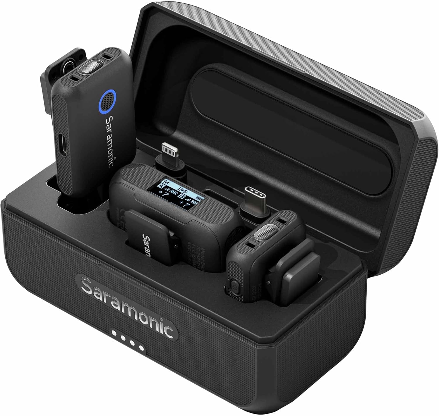 Saramonic Blink 500 B2+ Micro 2-Person Digital Wireless Microphone System for Cameras Smartphones & Computers — image 1