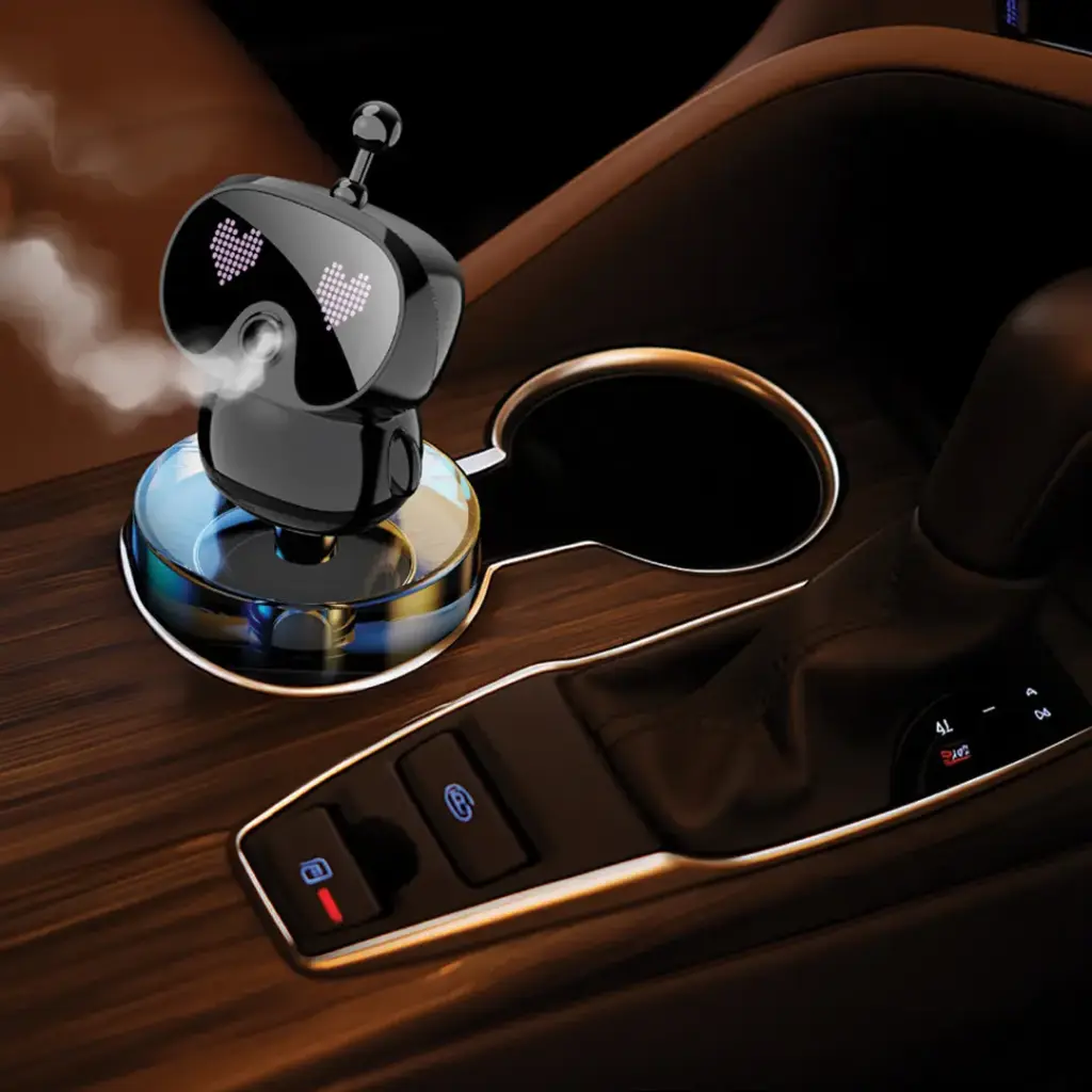 Porodo Lifestyle Robovibe Smart Car Aroma Diffuser Black — image 4