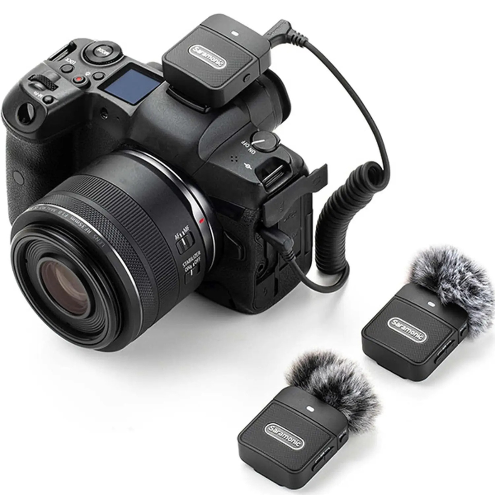 Saramonic Blink 100 B2 Ultra-Portable 2-Person Clip-On Wireless Microphone System for Cameras & Mobile Devices — image 2
