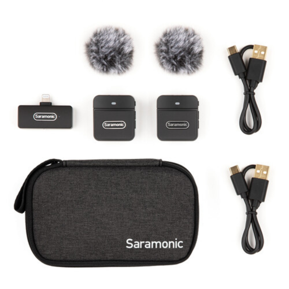 Saramonic Blink 100 B4 2-Person Compact Digital Wireless Clip-On Microphone System with Lightning Connector — image 4