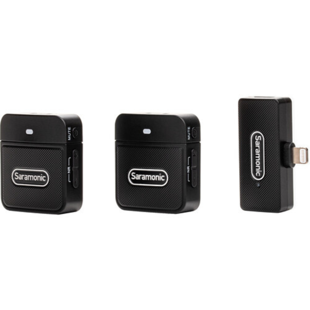 Saramonic Blink 100 B4 2-Person Compact Digital Wireless Clip-On Microphone System with Lightning Connector — image 1