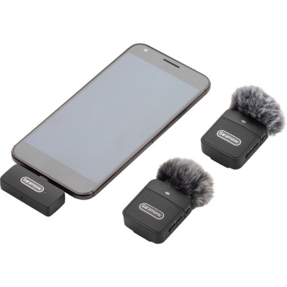 Saramonic Blink 100 B4 2-Person Compact Digital Wireless Clip-On Microphone System with Lightning Connector — image 2