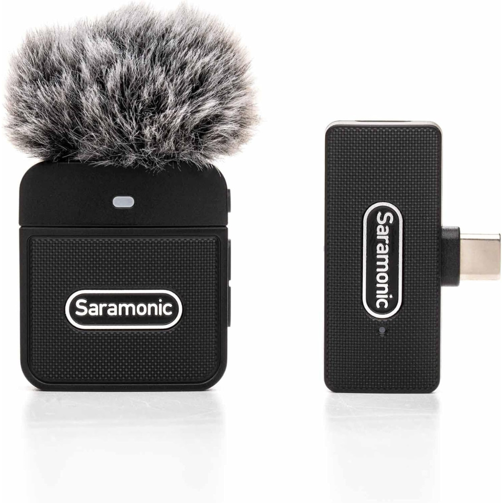 Saramonic Blink 100 B5 Clip-On Wireless Mic System for iPhone 15, Android Devices, iPads & Computers w/ USB-C — image 1