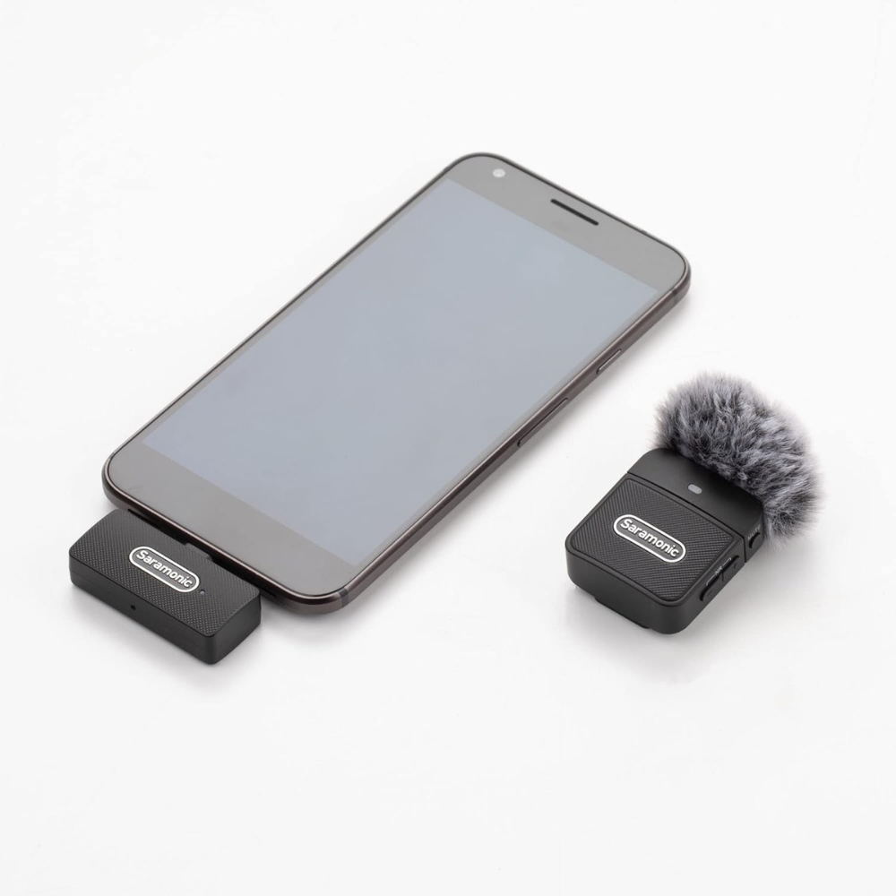 Saramonic Blink 100 B5 Clip-On Wireless Mic System for iPhone 15, Android Devices, iPads & Computers w/ USB-C — image 3