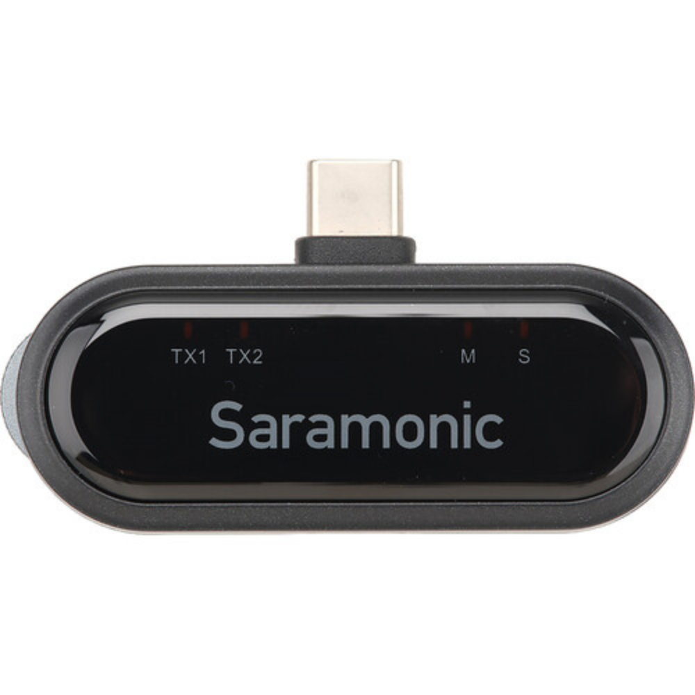 Saramonic Blink Me U2 2-Person Clip-On Wireless Micro phone System with Touchscreens & Recording — image 4