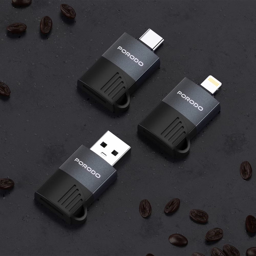 Porodo OTG TF Card Reader – Powerful Fast Data Transfer Solution — image 2