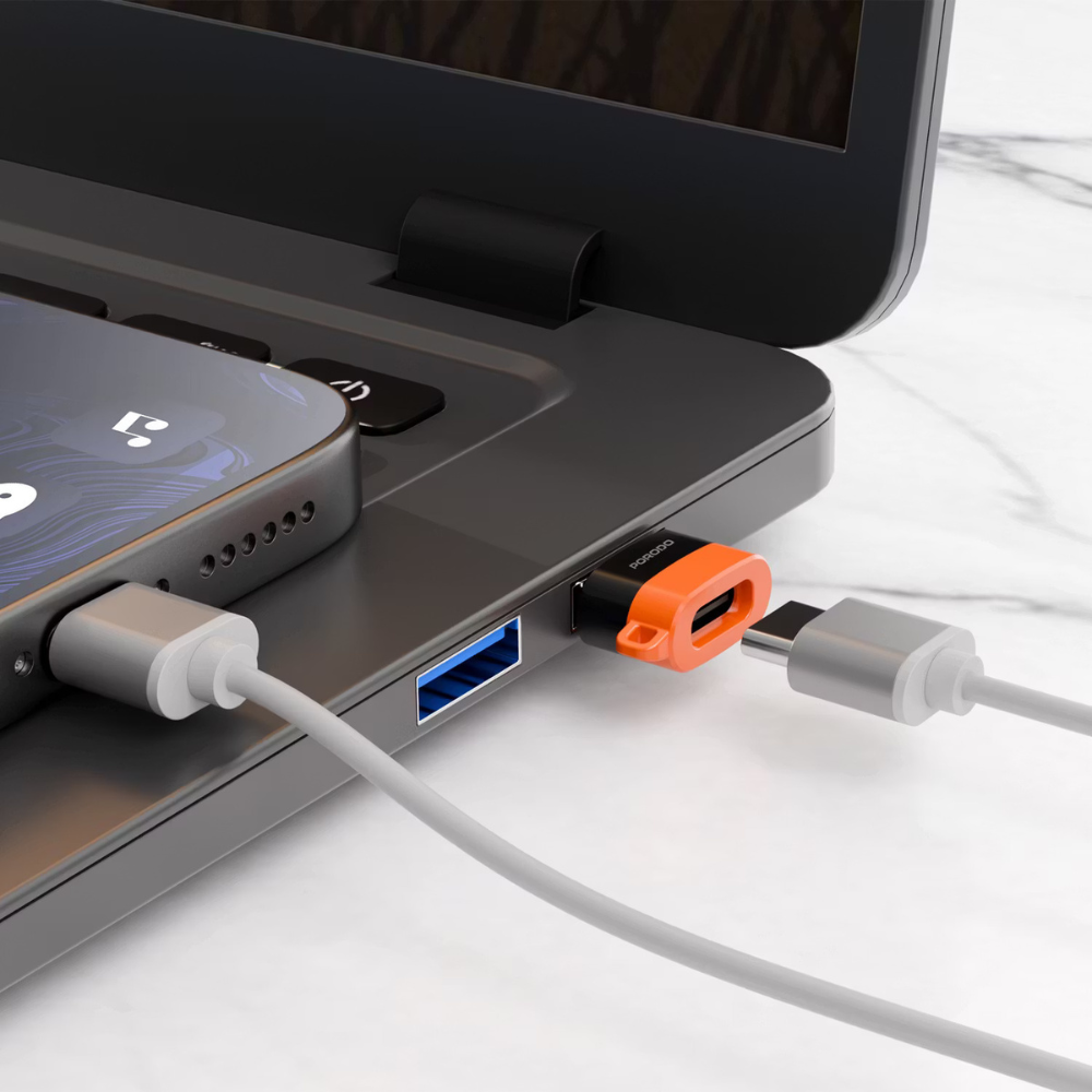Porodo Snap Charge USB A to USB C Converter — image 2