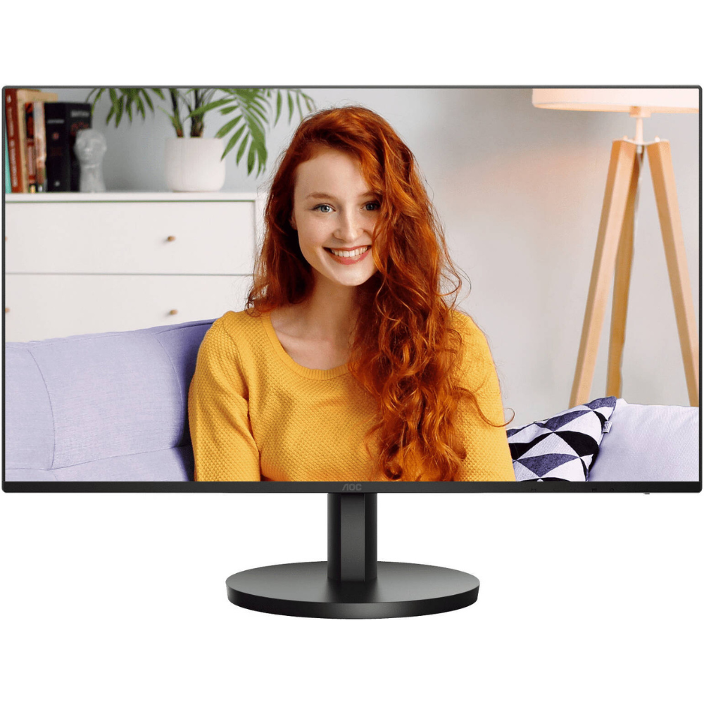 AOC 24B3CA2 USB Hub Monitor, 24" IPS Display, FHD Resolution, 100Hz Refresh Rate, 1ms (MPRT) Response Time — image 1