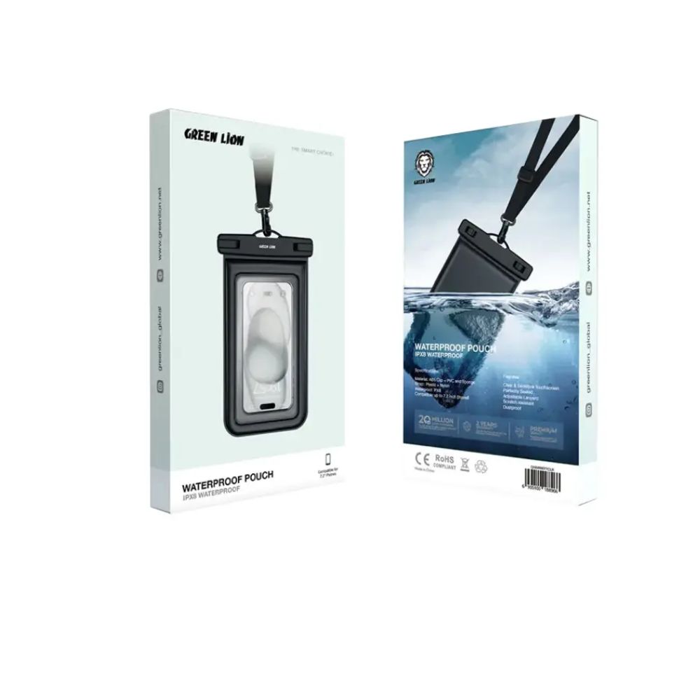 Green Lion Waterproof Pouch for 7.1 Inches Phone — image 2