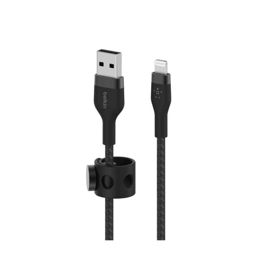 Belkin BoostCharge PRO Flex USB-A Braided Silicone Cable with Lightning Connector, 1M — image 3