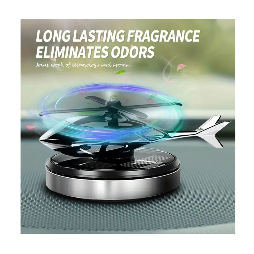 Carlox Helicopter Solar Car Fragrance — image 2