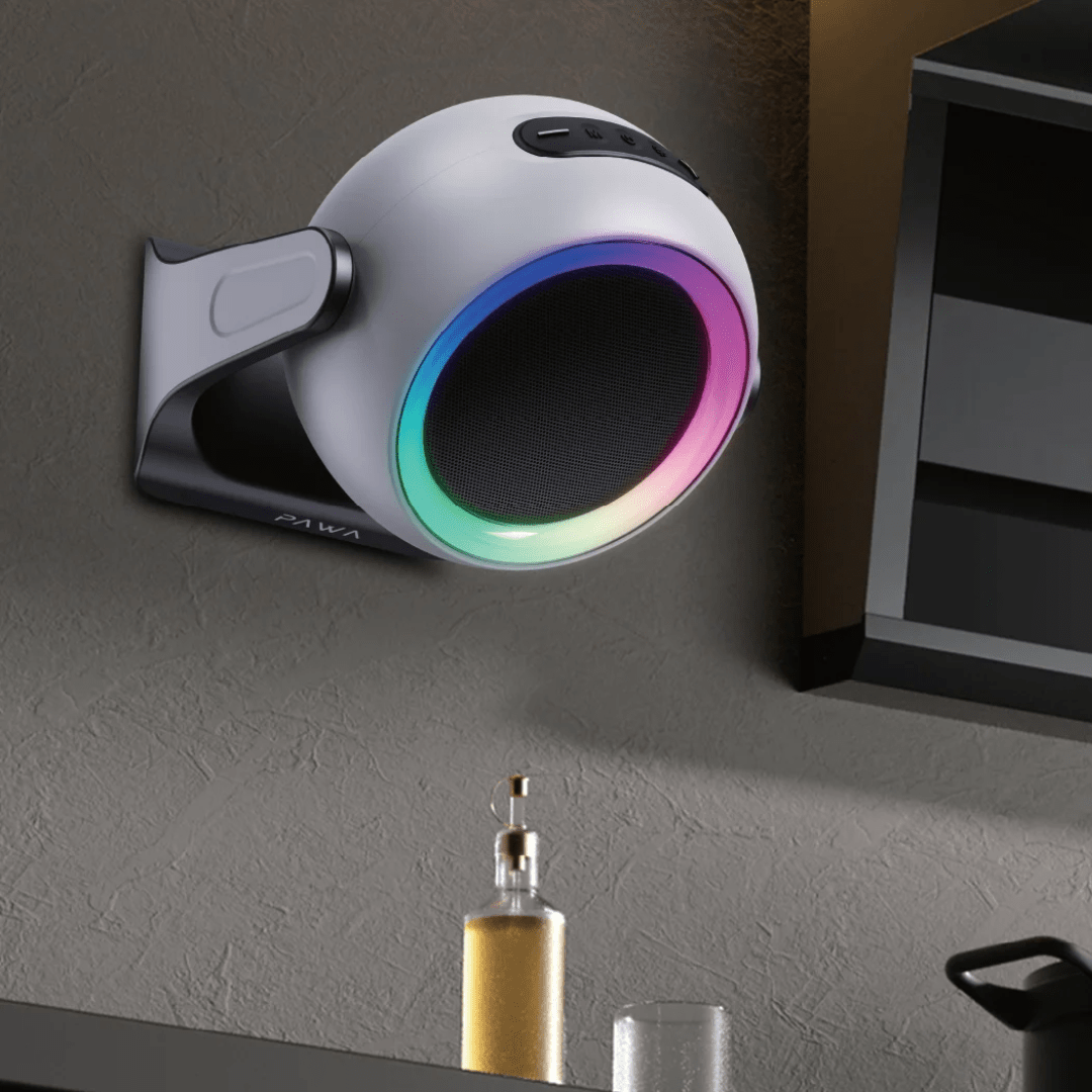 Pawa Aria Wall & Desktop Speaker with RGB Light — image 3