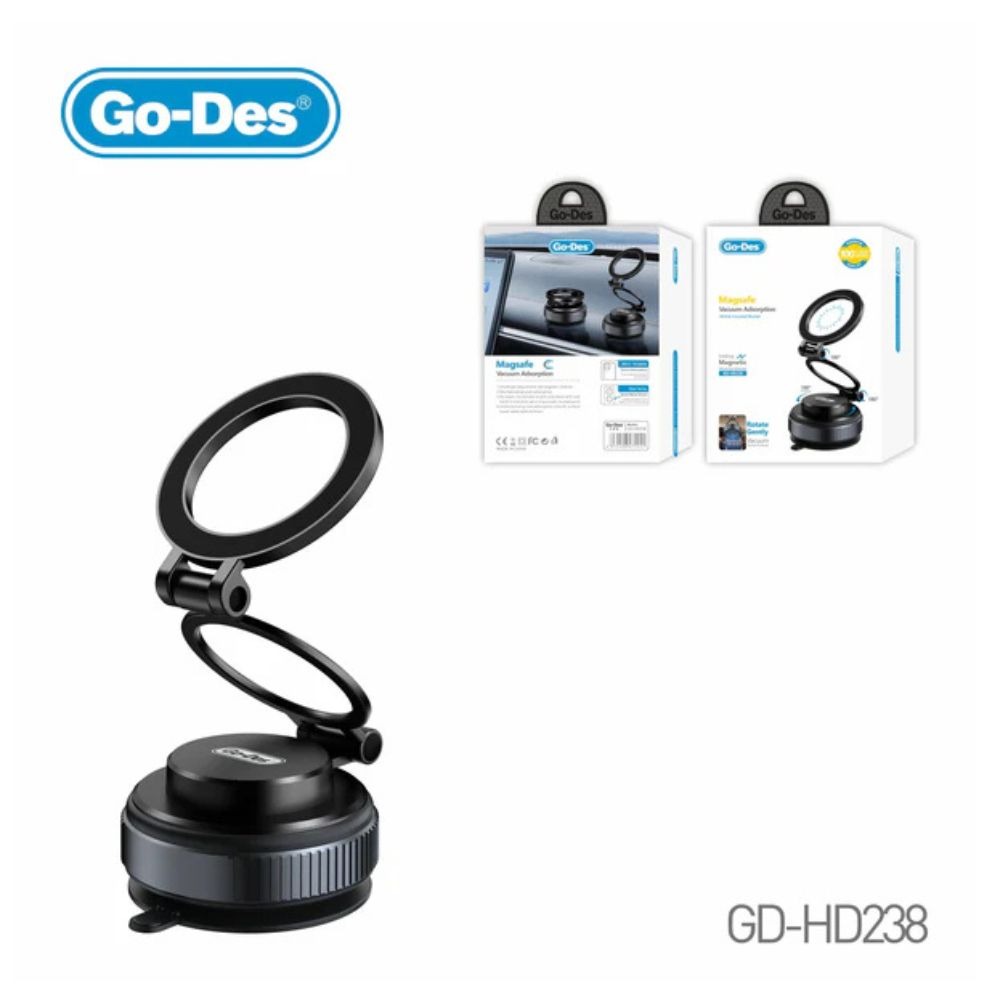 Go Des GD-HD238 MagSafe Vacuum Adsorption Folding Magnetic Bracket — image 1
