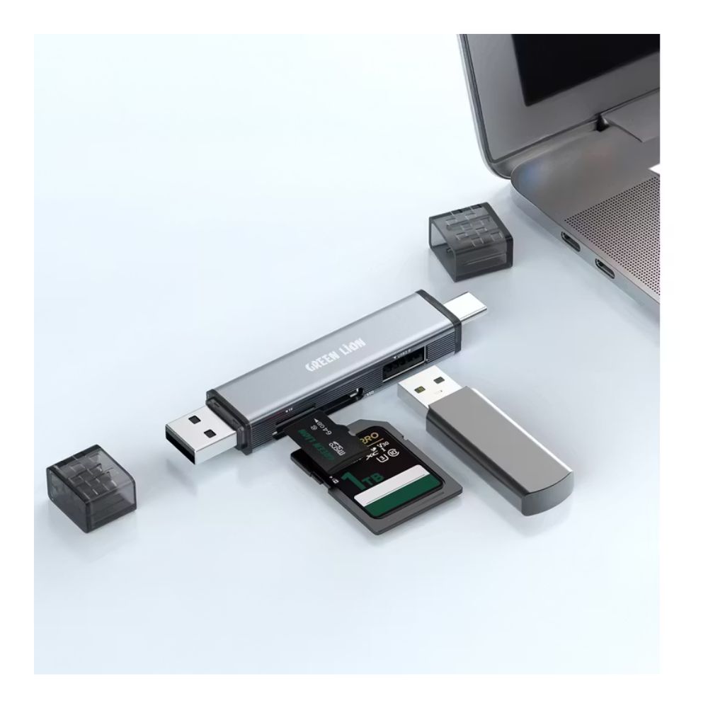 Green Lion 3 in 1 Card Reader — image 2