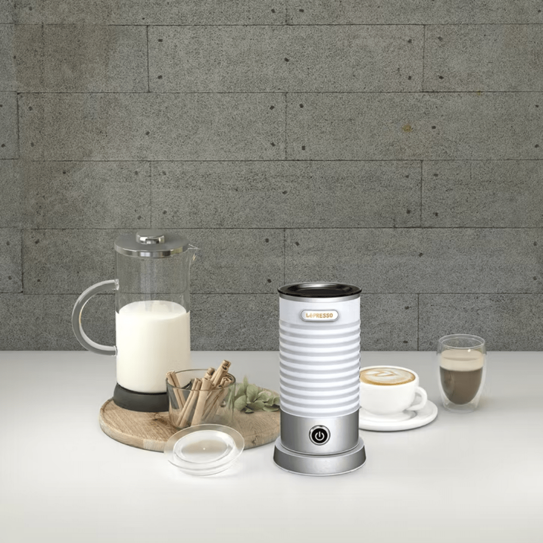 LePresso Hot & Cold Milk Frother LPMLFRWH — image 3