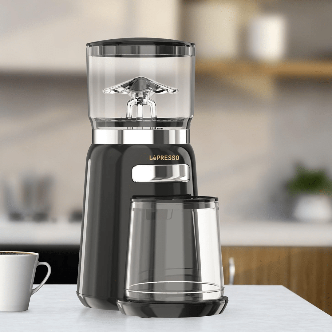 LePresso High Performance Coffee Bean Grinder LPPWGRBK — image 3