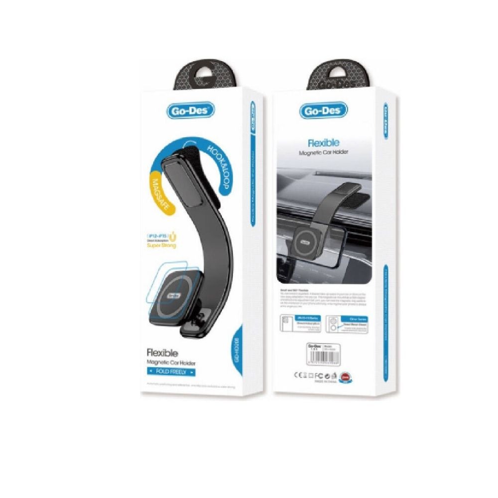 Go Des GD-HD208 MagSafe Hook & Loop 2IN1 Magnetic Car Holder — image 3