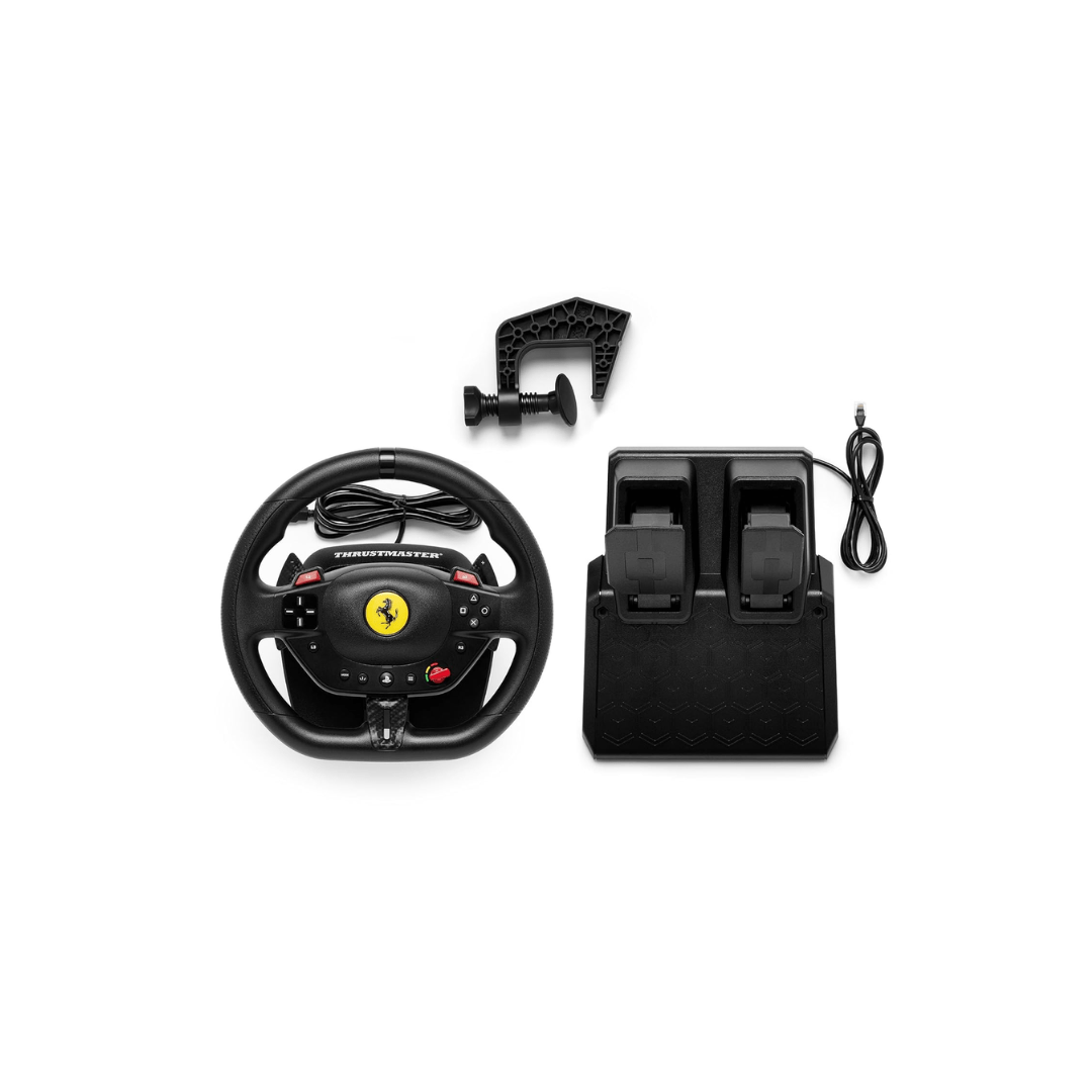 Thrustmaster T98 Ferrari 296 GTB Steering Wheel Pack, 240° Rotation, Automatic Recentering, Pedal Set with Hall Effect SensorsTM-WHL-T98FRARI296-GTB-P — image 2