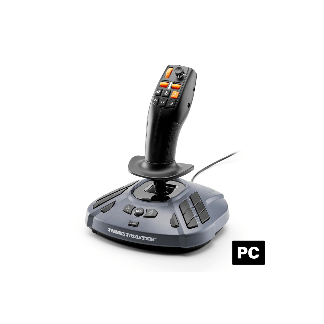 Thrustmaster SimTask FarmStick Playstation Edition, 33 Action Buttons & 1 Hand Throttle, Ambidextrous Design, Mini-Stick, ThumbwheelTM-JSTK-SIMTASK-FARMSTICK-PS — image 2